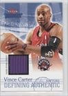 2004-05 Fleer Throwbacks Defining Authentic Jerseys #VC - Vince Carter