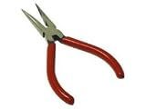 Cables To Go 5in Long Nose Pliers with Cutter - Crimping pliers - red