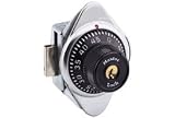 Master Lock Built-In Combo Lock For 1 And 2 Tier Lockers