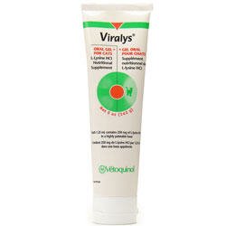 Vetoquinol Viralys L-Lysine Oral Gel Supplement for Cats 5-oz