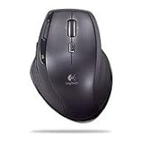 Logitech MX1100R Rechargeable Cordless Laser Mouse for Business - Mouse - laser - 10 button(s) - wireless - 2.4 GHz - USB wireless receiver