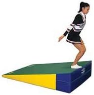 Standard Incline Mat, 48"x72"x16", Solid Yellow, Folding