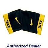 Nike SasQuatch Players Jacquard Towel for 2008 Black and Yellow