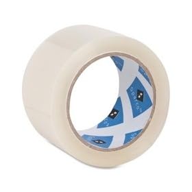 S.P. Richards Company Packaging Tape, 3 Core, 3.0 Mil, 2 x 55 Yards, CL (SPR64010)