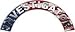 Investigator American Flag Firefighter Fire Helmet Arcs / Rocker Decals Reflective
