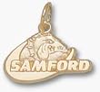 Samford Univ "Samford" Bulldog 3/8" Charm/Pendant