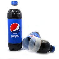 PEPSI STASH BOTTLE SAFETY DIVERSION SECRET COMPARTMENT 24 FL OZ with Free BakeBros Silicone Container and Sticker