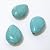 【送料無料】【天然石ビーズ】ターコイズカラー☆ドロップ（たて穴）約13×17mm/1連（約39cm)19-drop3【パワーストーン】【パーツ】