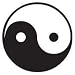 Yin Yang Die-Cut Photographic Magnet