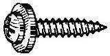 #8X3/4 Phillips Trim Screw-Black (50 count)
