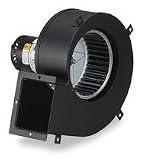 HVAC Controls: Dayton 1TDV4 High Temperature Blower, 115 Volt, 310 CFM