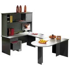 Lorell Products - Modular Hanging Pedestal, 15x19x17, Slate/Gray Granite - Sold as 1 EA - Designed to turn smaller spaces into high-functioning office areas, this workstation has a variety of units that allow you to create an office cust