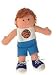 Basketball Player Finger Puppet - Boy