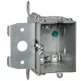 One Gang Adjustable Metal Box, 3.52