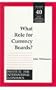 What Role for Currency Boards? (Policy Analyses in International Economics)