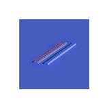 Alumicolor Engineer Triangular Scale 6in Pocket Scale Blue