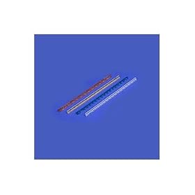 Alumicolor Engineer Triangular Scale 6in Pocket Scale Blue by Alumicolor