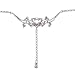 Jewelry : Dual GROOVY GECKO Passion Pink BACK Belly Chain