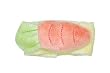 Green Sprouts Organic Cotton Velour Baby Wrist Rattle - Carrot