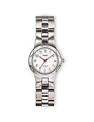 Timex Indiglo Ladies Silver Casual Watch T21462