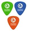 Delrin Guitar Picks Medium gauge .036" (.91mm) (25 Picks)