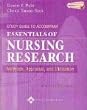 Study Guide to Accompany Essentials of Nursing Research: Methods, Appraisal, and Utilization