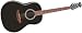 Applause AA21 Acoustic Guitar, Black