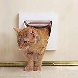 Petsafe Cat Flap Magnetic White 4Way