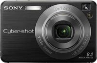 Sony Cybershot DSCW130 B 8 MP Digital Camera with 4x Optical Zoom with Super Steady Shot