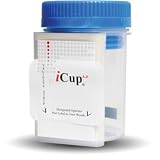 12 Panel iCup Multi-Drug Test Urine Cup (mAmp OPI PCP BZO TCA BAR OXY PPX MTD AMP COC THC) with Adulteration