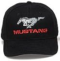 Solid Black Ford Mustang Hat
