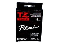 Brother TZ325 - Printer tape - white on black - Roll (0.9 cm x 8 m) - 1 pcs.