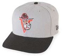 Minor League Baseball Cap - Salem Keizer Volcanoes Home Cap by New Era