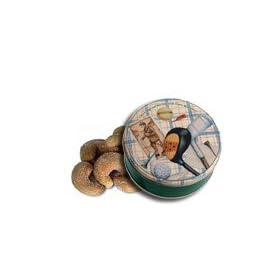 1 and 1/2 lb Extra Large Roasted Cashews Tin - Golf