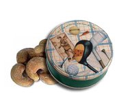 1 and 1 2 lb Extra Large Roasted Cashews Tin - Golf by Catoctin Kettle Korn