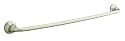 KOHLER K-11371-BN Forte Sculpted 24-Inch Towel Bar, Vibrant Brushed Nickel