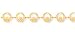 14kt Gold 7 Claddagh Bracelet