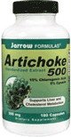 Artichoke 500 mg 180 Caps ( Supports Liver & Cholesterol Metabolism, gastrointestinal ) Jarrow Formulas