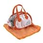 Go Go Pets Hamster Carrier & Blanket in Orange