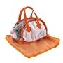 Zhu Zhu Pets Orange Hamster Carrier & Blanket