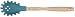 Le Creuset Silicone Pasta Fork-Caribbean
