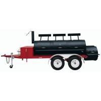 Brinkmann 30,, Super Roadmaster Heavy-Gauge Charcoal/Wood Trailer Smoker , Grill - 855-3108-0/855-31