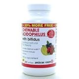American Health Acidophilus with Bifidus Fruit -- 100 Wafers
