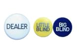 Texas Holdem Dealer Button Big Blind Small Blind Set