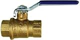 Midwest Control HBV-200 2"fxf 600 Psi Forged Brass Ball Valve