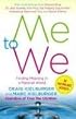 Me to We: Finding Meaning in a Material World