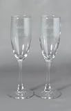 Clear Toasting Flutes