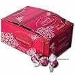 Lindt Lindor Raspberry Truffles 60 count box - Dark Chocolate Truffles with Smooth Raspberry Filling