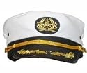 Fancy Dress Captains Cap With Peak