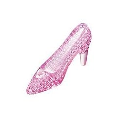 HCM Kinzel 59113 - Crystal Puzzle: Schuh (Pink)